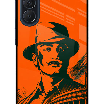 Bhagat Singh Legacy Samsung A57 5G Metal Case Back Cover by Casekaro