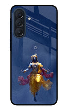 Cosmic Krishna Samsung A57 5G Metal Case Back Cover by Casekaro