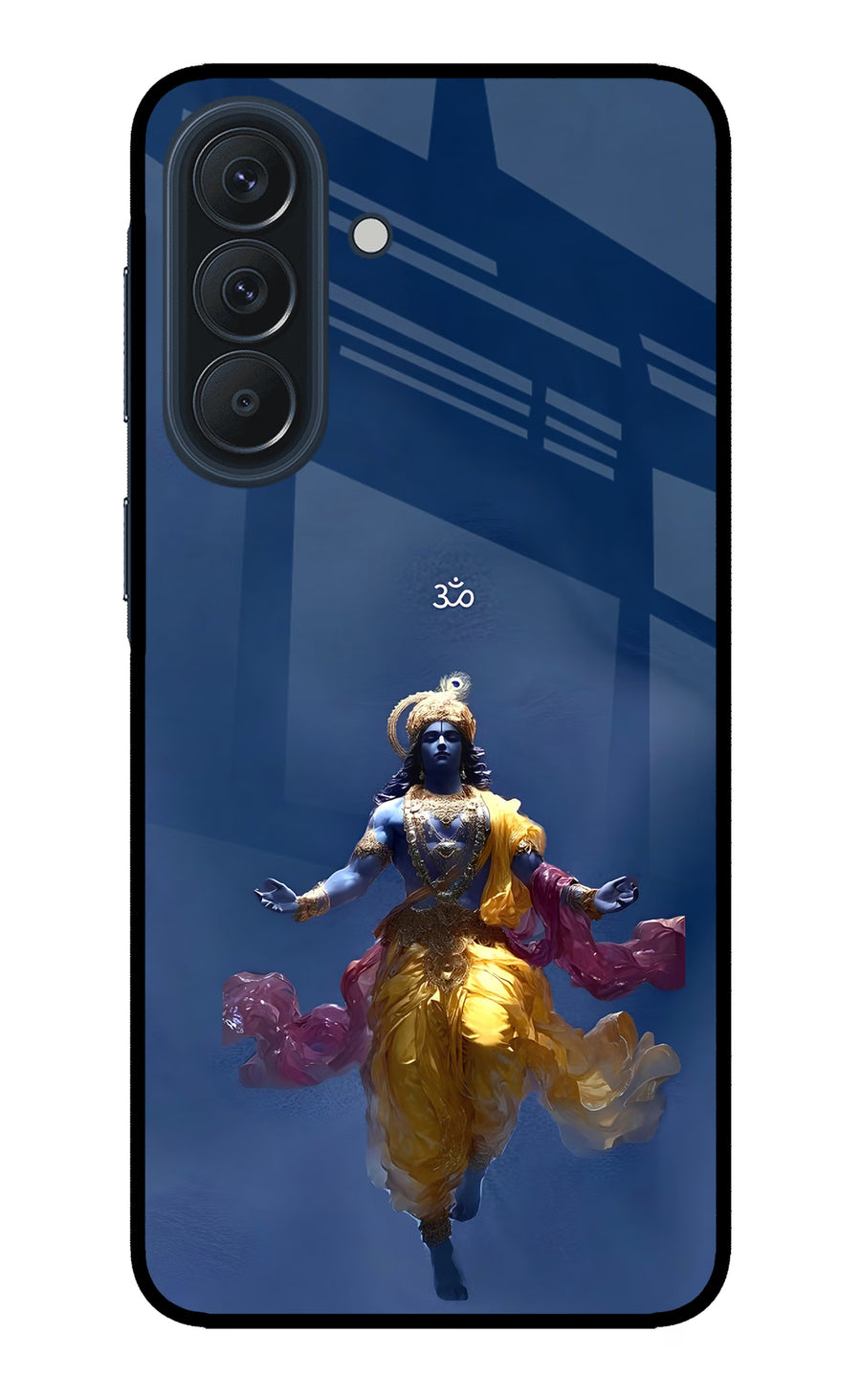 Cosmic Krishna Samsung A57 5G Back Cover, Metal case