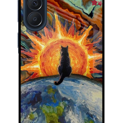 Sunrise Beyond Samsung A57 5G Metal Case Back Cover by Casekaro