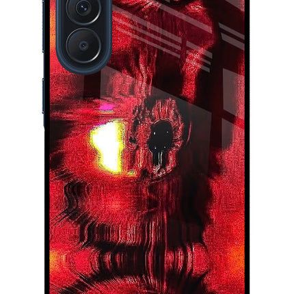 Fire Eye Samsung A57 5G Metal Case Back Cover by Casekaro