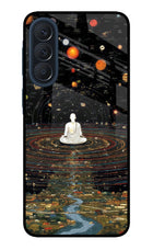Space Monk Samsung A57 5G Metal Case Back Cover by Casekaro