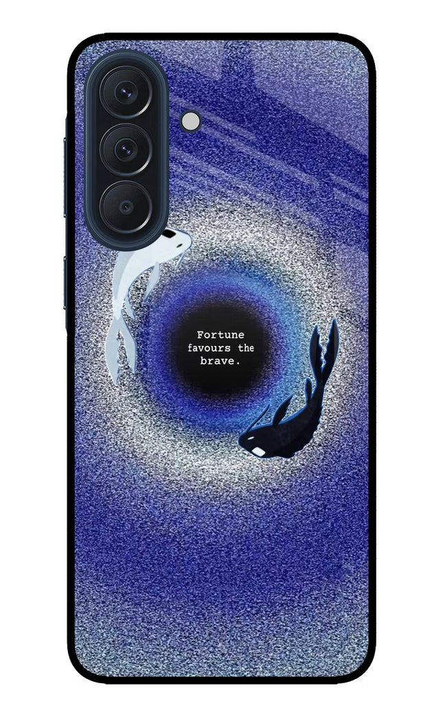 Dark Koi Samsung A57 5G Metal Case Back Cover by Casekaro