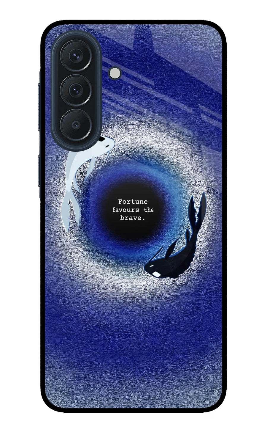 Dark Koi Samsung A57 5G Back Cover, Metal case