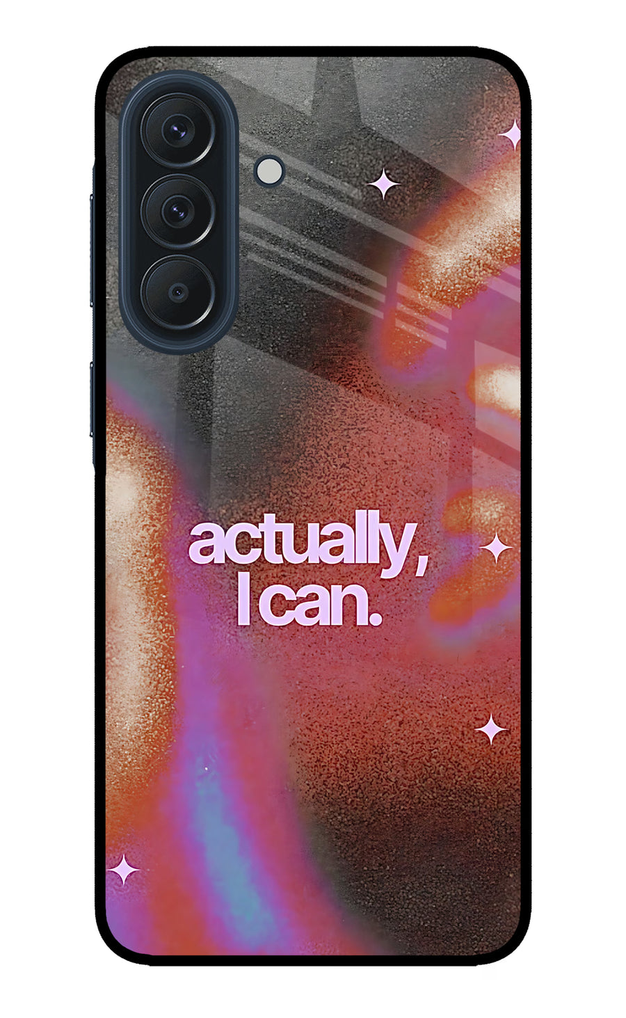 Pink Aura Samsung A57 5G Back Cover, Metal case