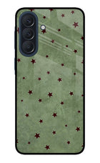 Green Stars Samsung A57 5G Metal Case Back Cover by Casekaro