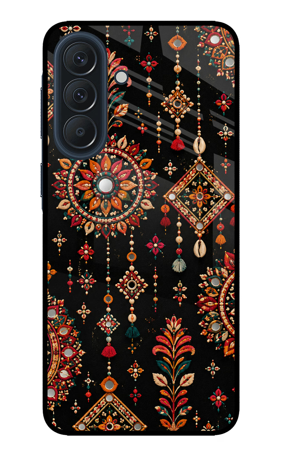 Boho Noir Samsung A57 5G Back Cover, Metal case