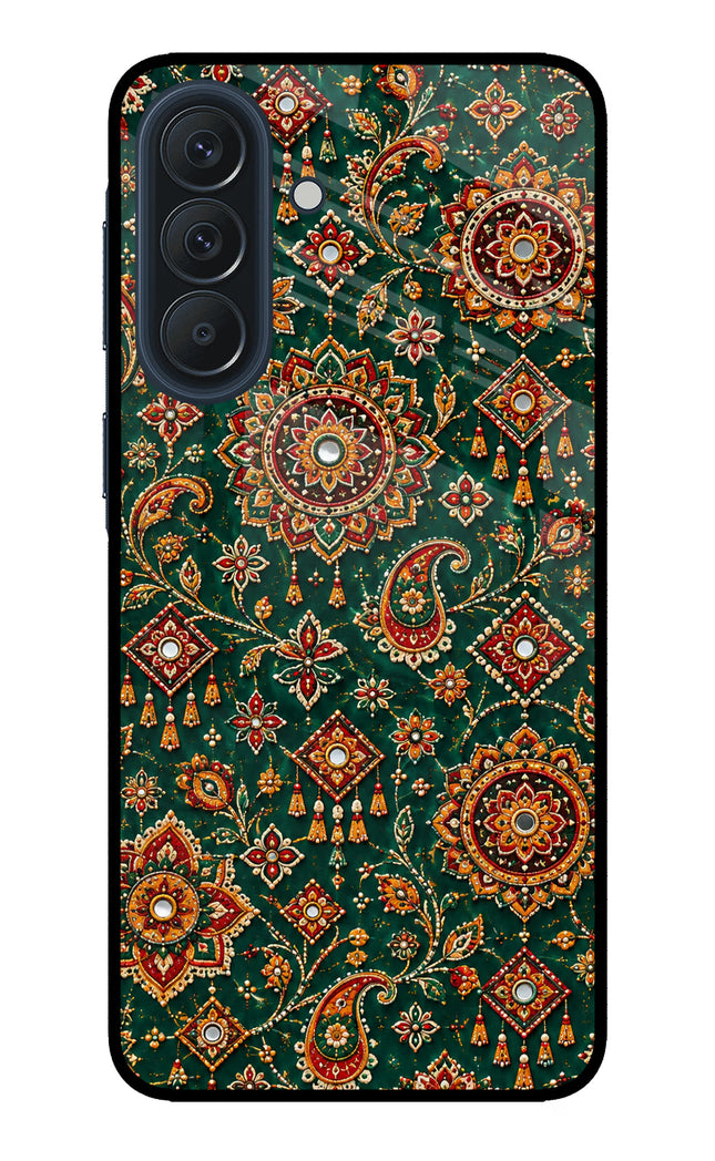 Green Pataka Samsung A57 5G Metal Case Back Cover by Casekaro