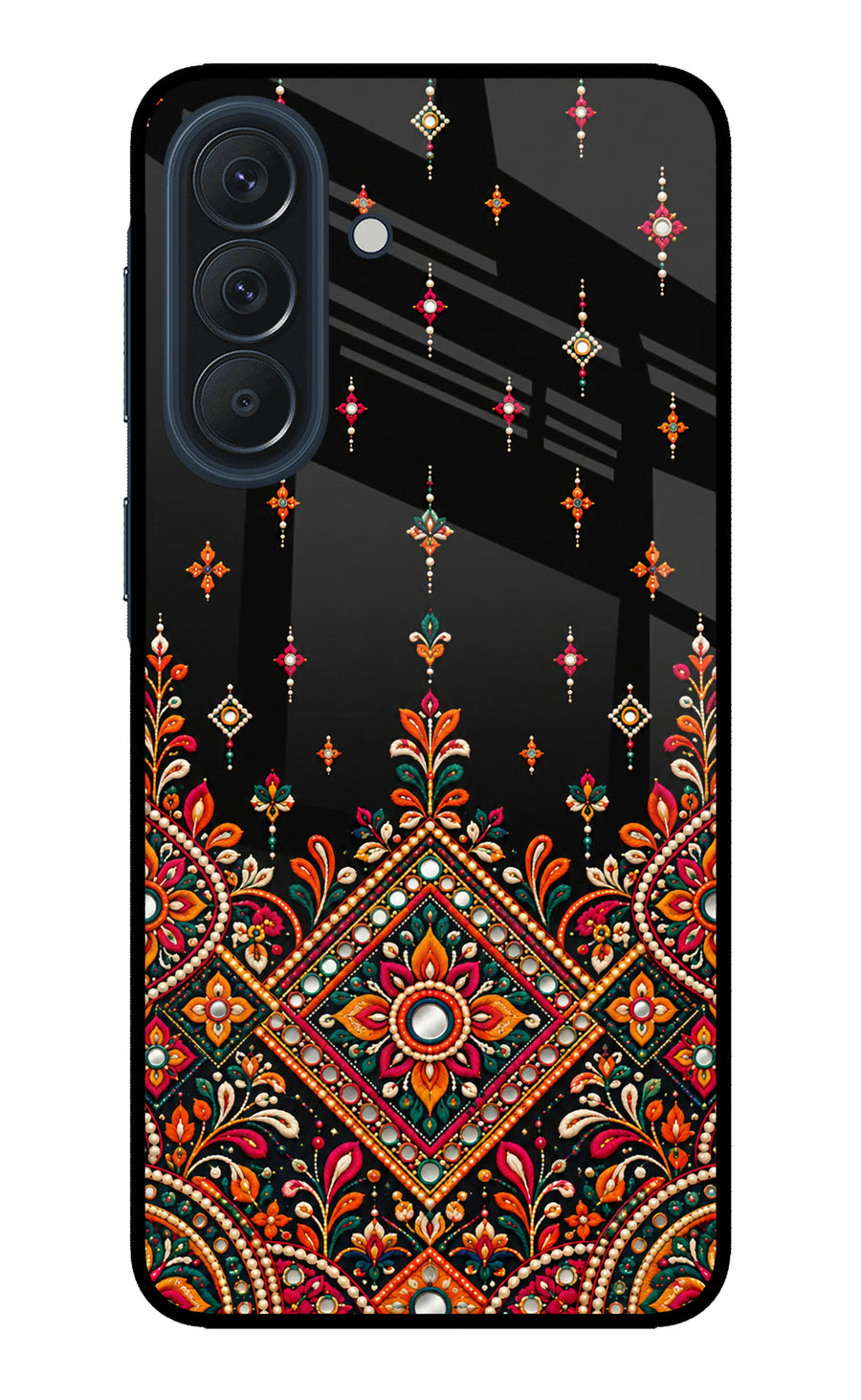 Noir Mehfil Samsung A57 5G Back Cover, Metal case