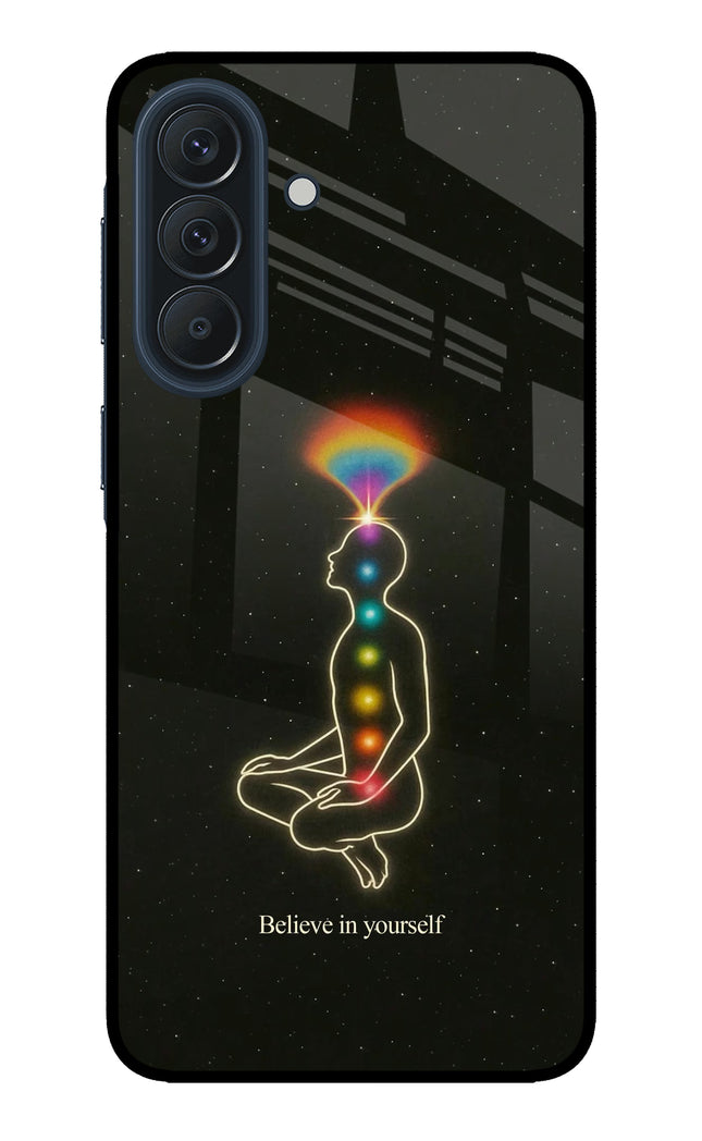 Believe in yourself Samsung A57 5G Metal Case Back Cover by Casekaro
