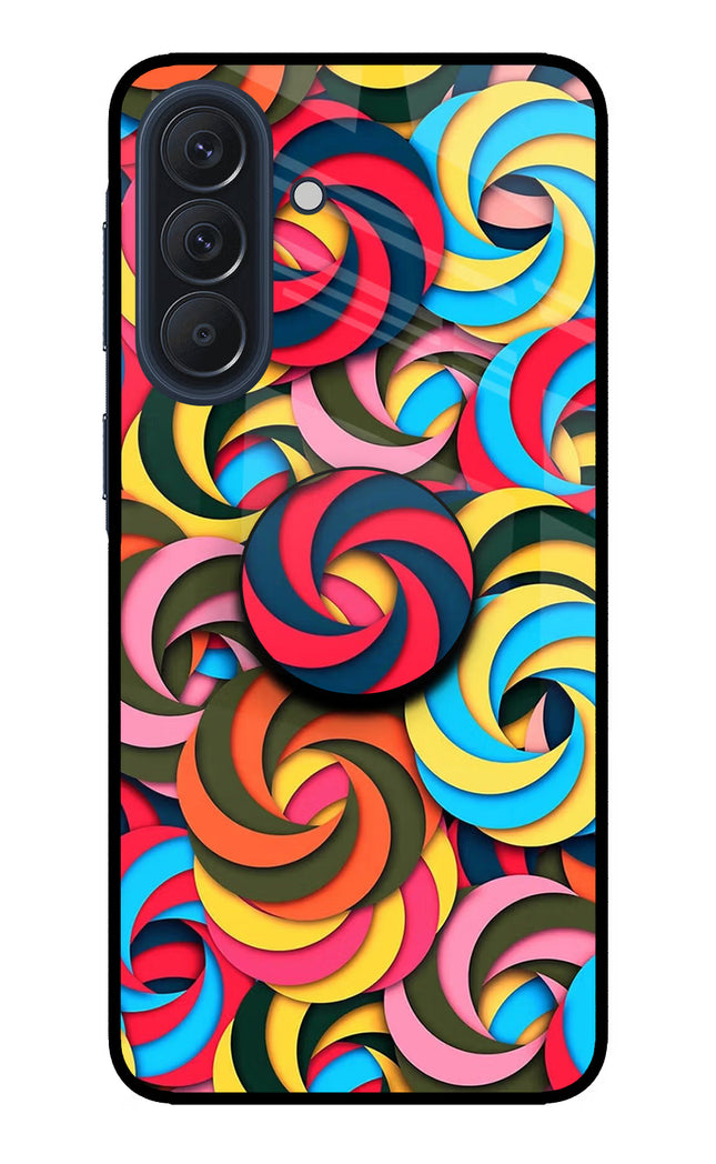 Spiral Pattern Samsung A57 5G Pop Case by Casekaro