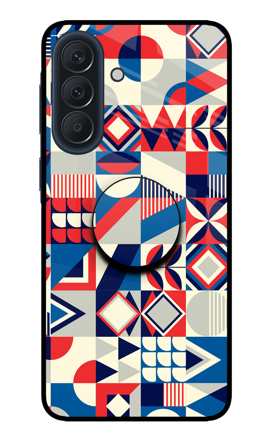 Colorful Pattern Samsung A57 5G Pop Case, Metal case