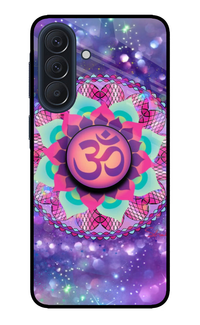 Om Purple Samsung A57 5G Pop Case by Casekaro