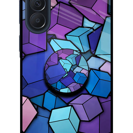 Cubic Abstract Samsung A57 5G Pop Case by Casekaro