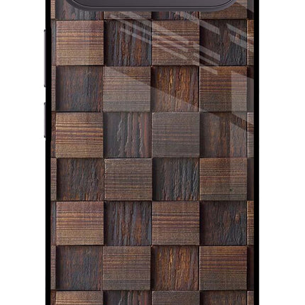 Wooden Cube Design Vivo X300 FE 5G Metal Case Back Cover by Casekaro