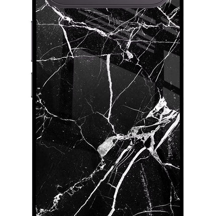 Black Marble Pattern Vivo X300 FE 5G Metal Case Back Cover by Casekaro