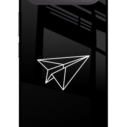 Paper Plane White Vivo X300 FE 5G Metal Case Back Cover by Casekaro
