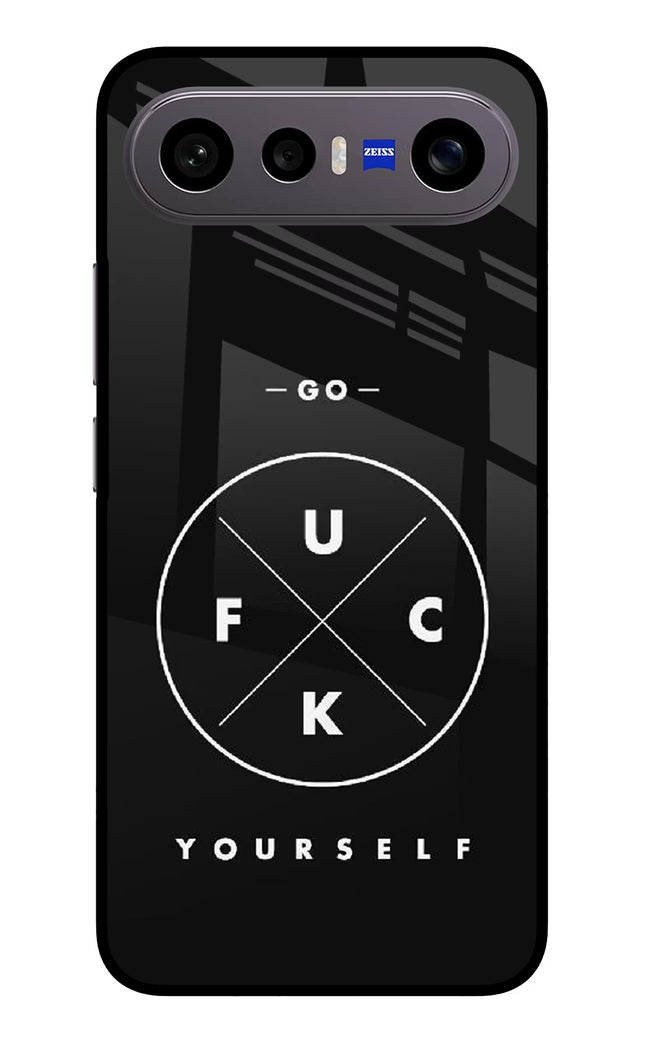 Go Fuck Yourself Vivo X300 FE 5G Metal Case Back Cover by Casekaro