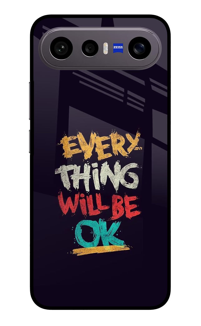 Everything Will Be Ok Vivo X300 FE 5G Metal Case Back Cover by Casekaro