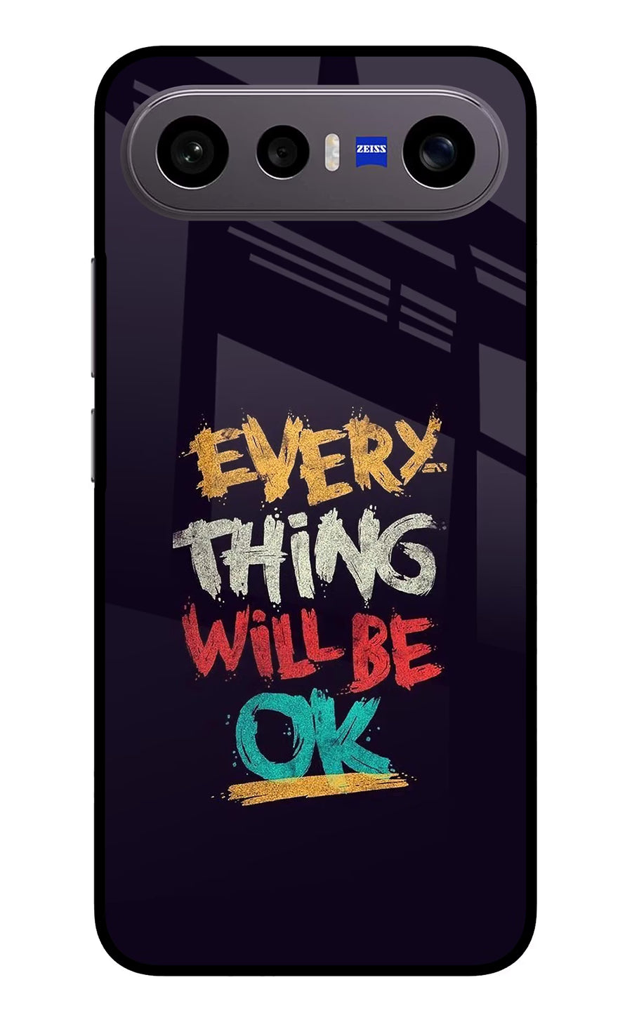 Everything Will Be Ok Vivo X300 FE 5G Back Cover, Metal case
