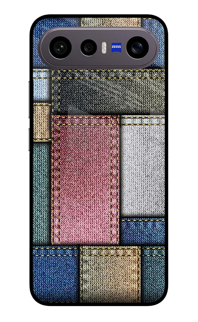Multicolor Jeans Vivo X300 FE 5G Metal Case Back Cover by Casekaro