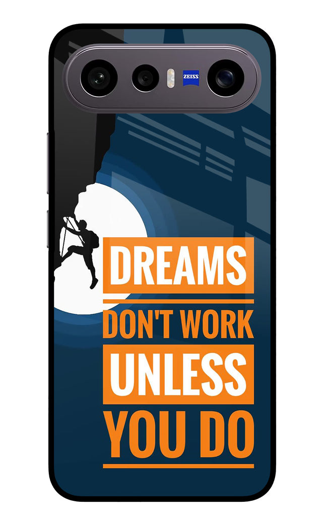 Dreams Don’T Work Unless You Do Vivo X300 FE 5G Metal Case Back Cover by Casekaro