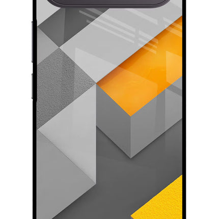 Abstract Vivo X300 FE 5G Metal Case Back Cover by Casekaro