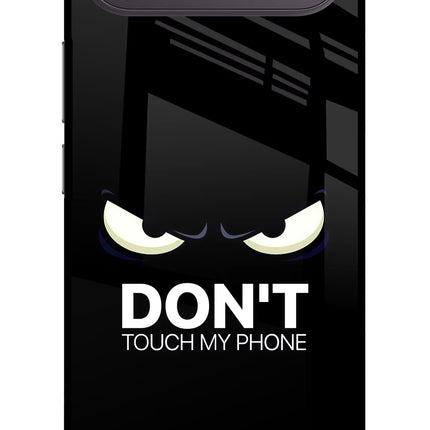 Don'T Touch My Phone Vivo X300 FE 5G Metal Case Back Cover by Casekaro
