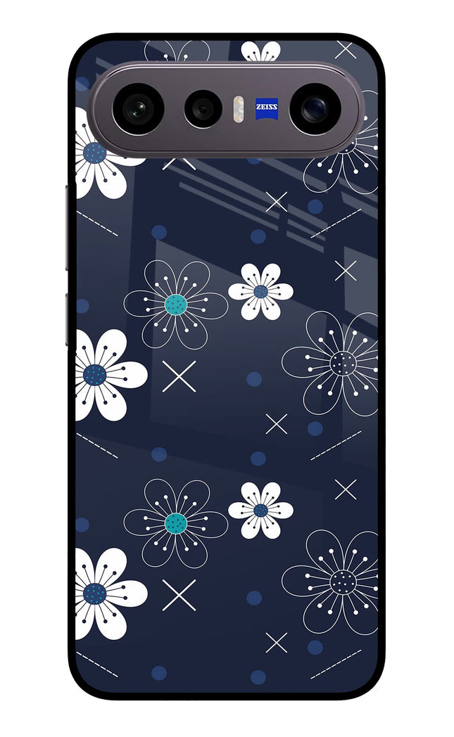 Flowers Vivo X300 FE 5G Metal Case Back Cover by Casekaro