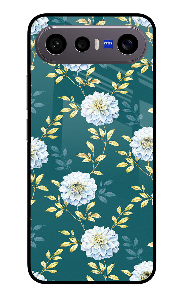 Flowers Vivo X300 FE 5G Metal Case Back Cover by Casekaro