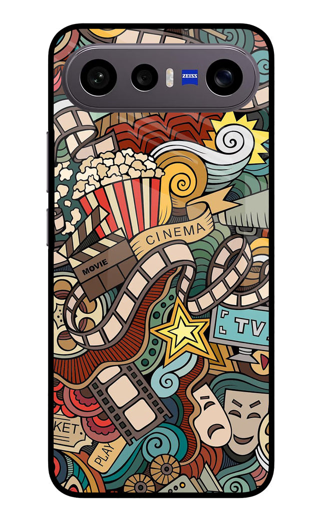 Cinema Abstract Vivo X300 FE 5G Metal Case Back Cover by Casekaro