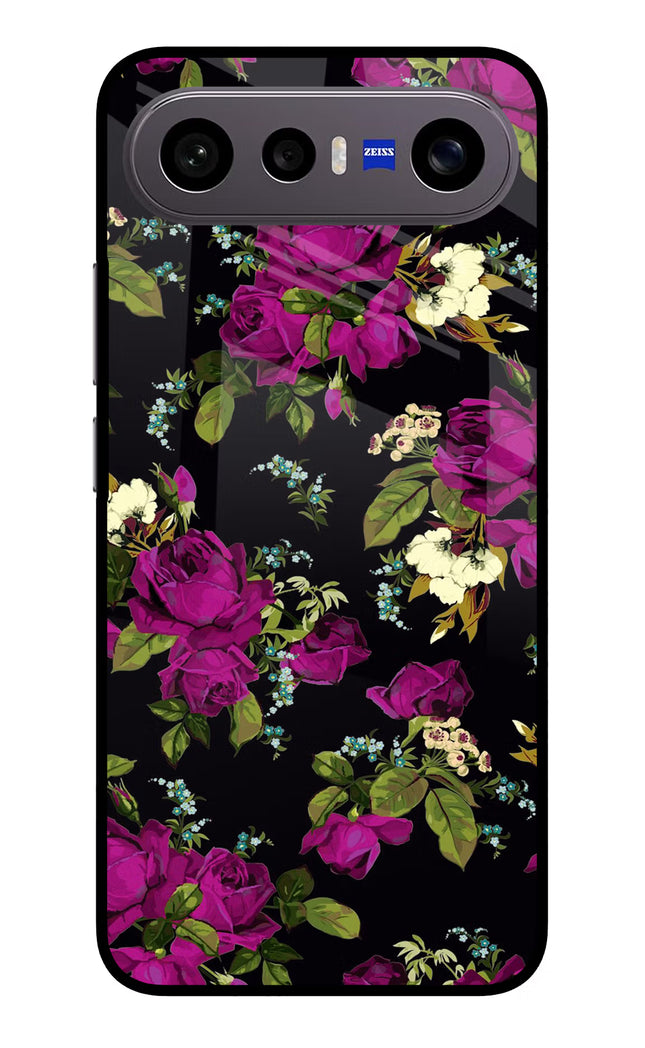 Flowers Vivo X300 FE 5G Metal Case Back Cover by Casekaro