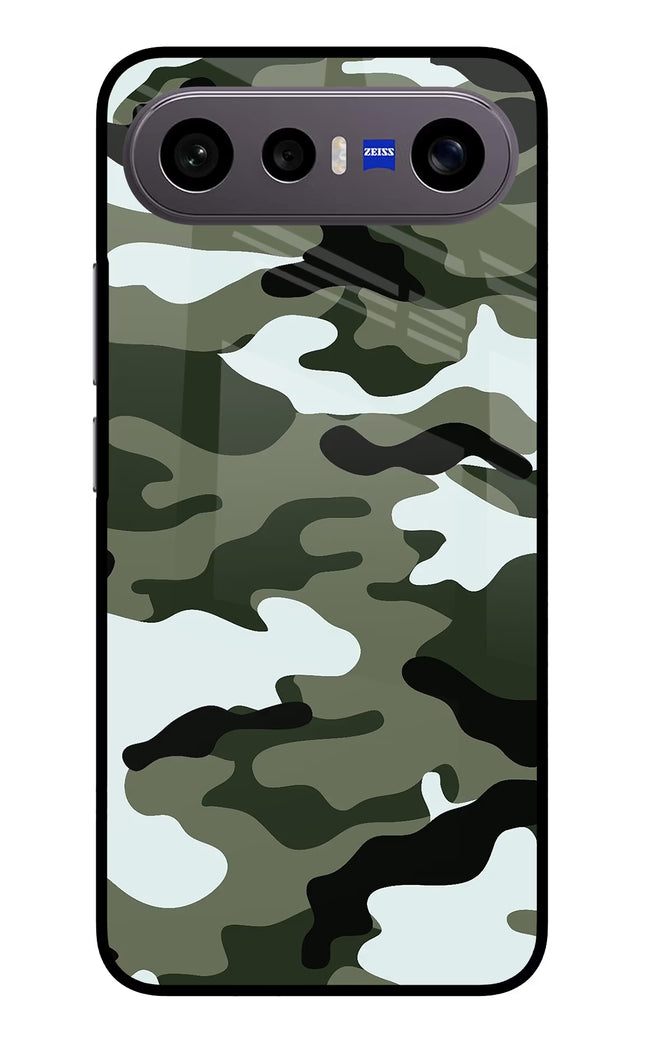 Camouflage Vivo X300 FE 5G Metal Case Back Cover by Casekaro
