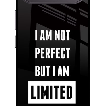 I Am Not Perfect But I Am Limited Edition Vivo X300 FE 5G Metal Case Back Cover by Casekaro