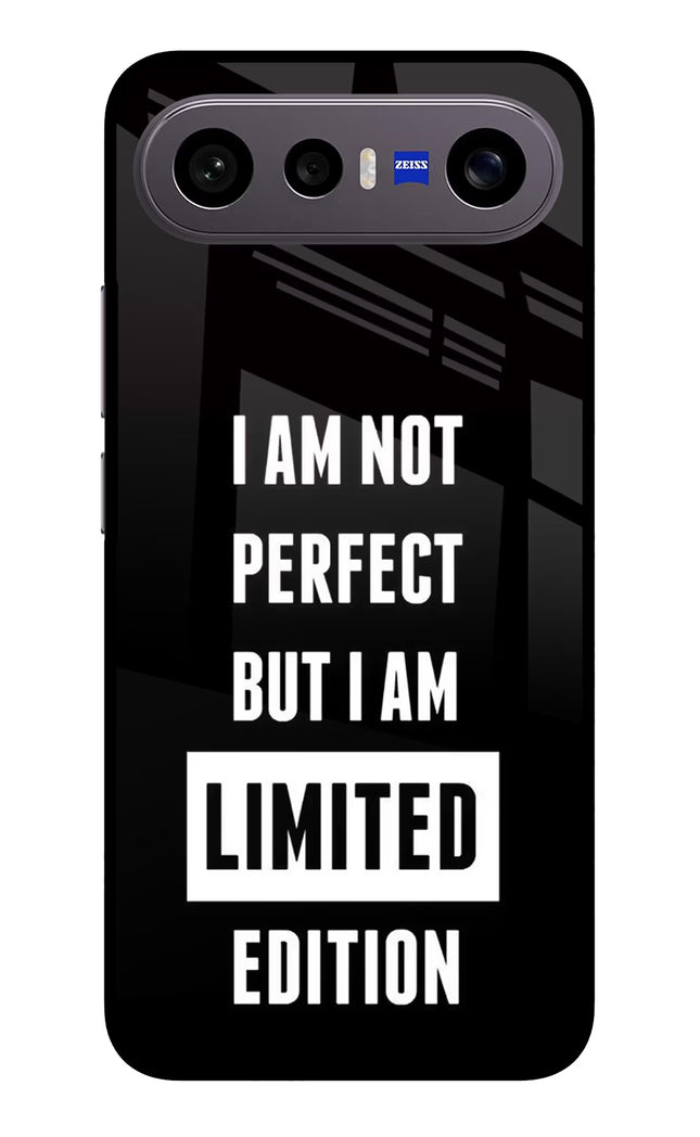 I Am Not Perfect But I Am Limited Edition Vivo X300 FE 5G Metal Case Back Cover by Casekaro