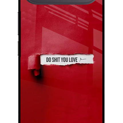 Do Shit You Love Vivo X300 FE 5G Metal Case Back Cover by Casekaro