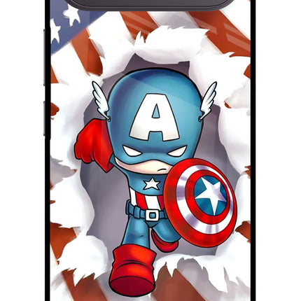 Captain America Vivo X300 FE 5G Metal Case Back Cover by Casekaro