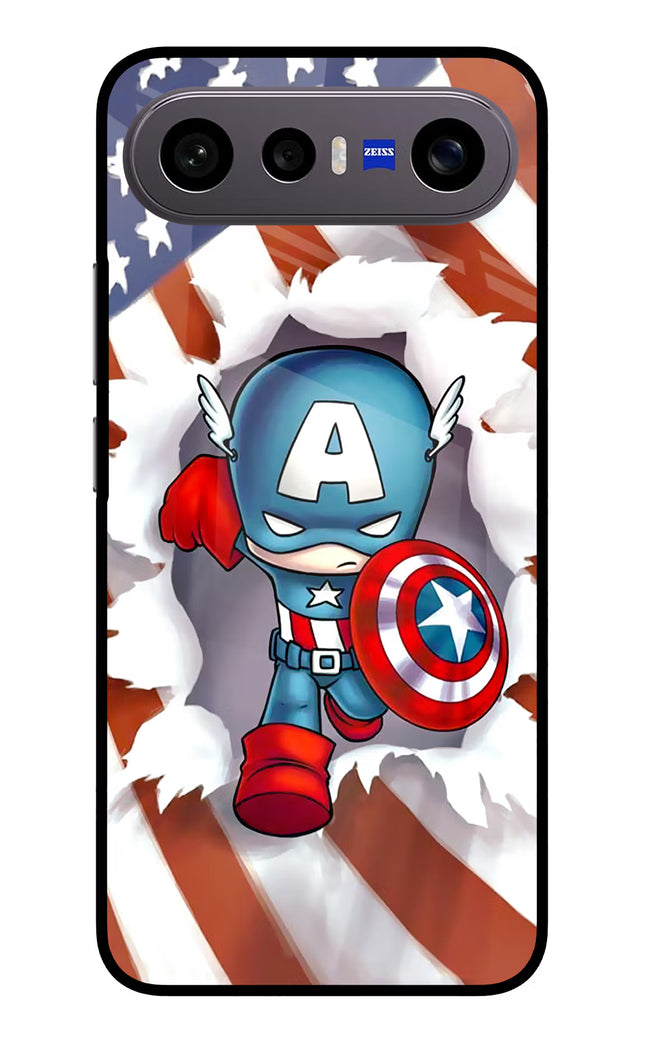Captain America Vivo X300 FE 5G Metal Case Back Cover by Casekaro