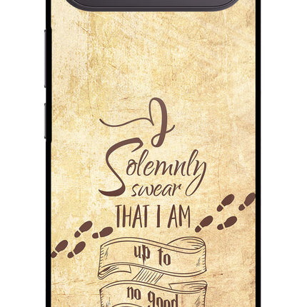 I Solemnly swear that i up to no good Vivo X300 FE 5G Metal Case Back Cover by Casekaro