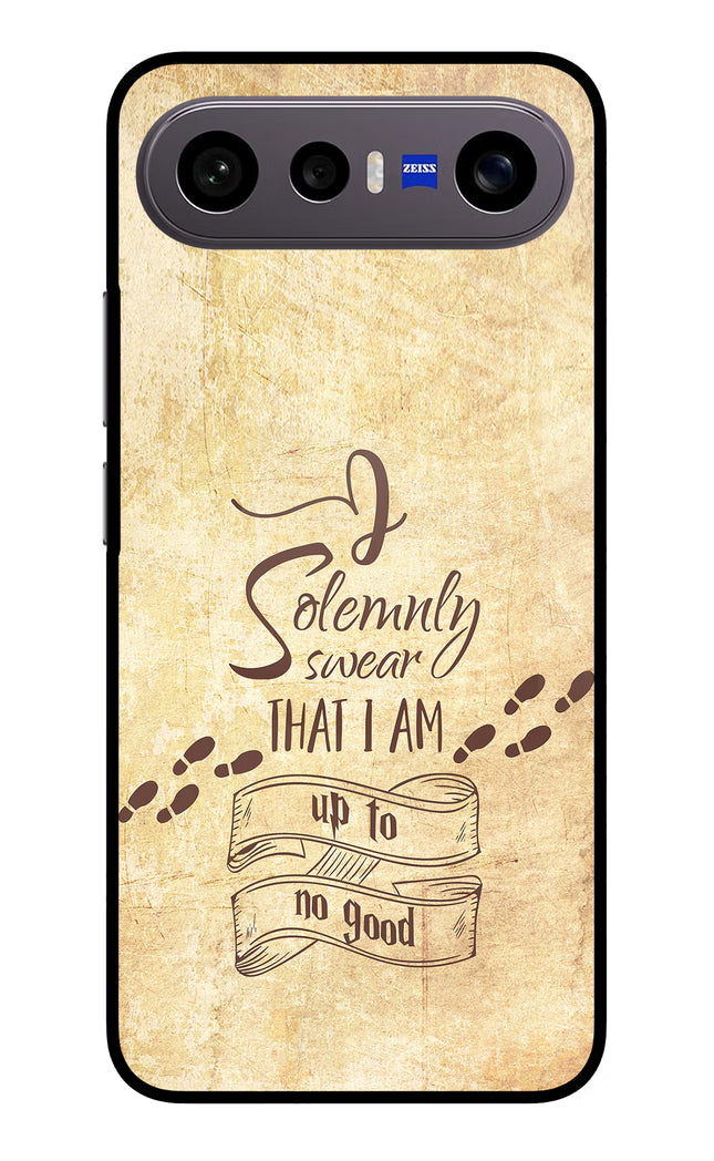 I Solemnly swear that i up to no good Vivo X300 FE 5G Metal Case Back Cover by Casekaro
