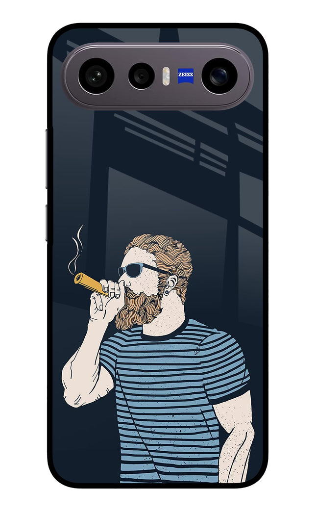 Smoking Vivo X300 FE 5G Metal Case Back Cover by Casekaro