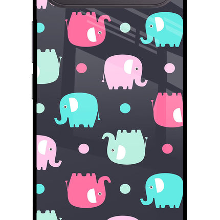 Elephants Vivo X300 FE 5G Metal Case Back Cover by Casekaro