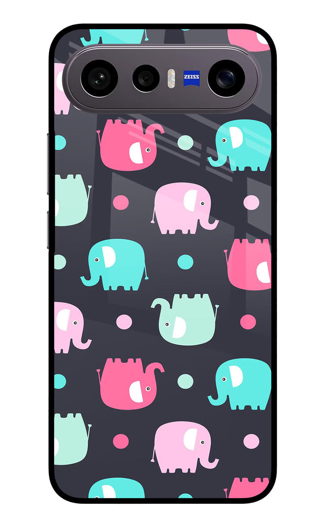 Elephants Vivo X300 FE 5G Metal Case Back Cover by Casekaro