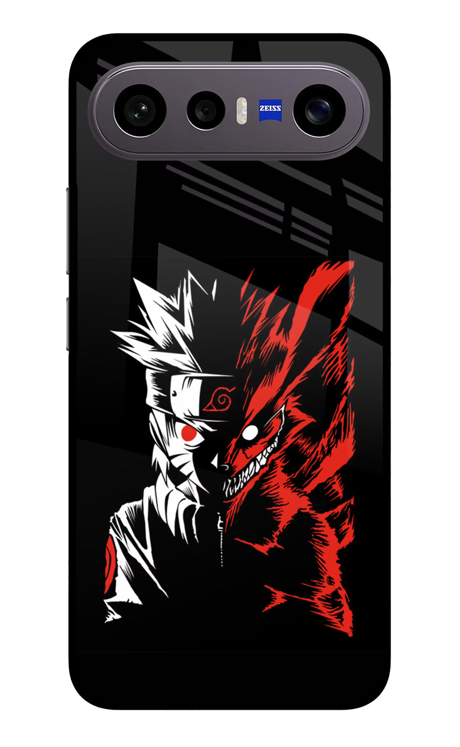 Naruto Two Face Vivo X300 FE 5G Back Cover, Metal case