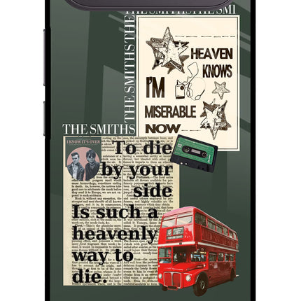 The Smiths Vivo X300 FE 5G Metal Case Back Cover by Casekaro