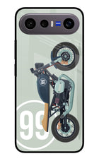 Classic Cafe Racer 99 Vivo X300 FE 5G Metal Case Back Cover by Casekaro
