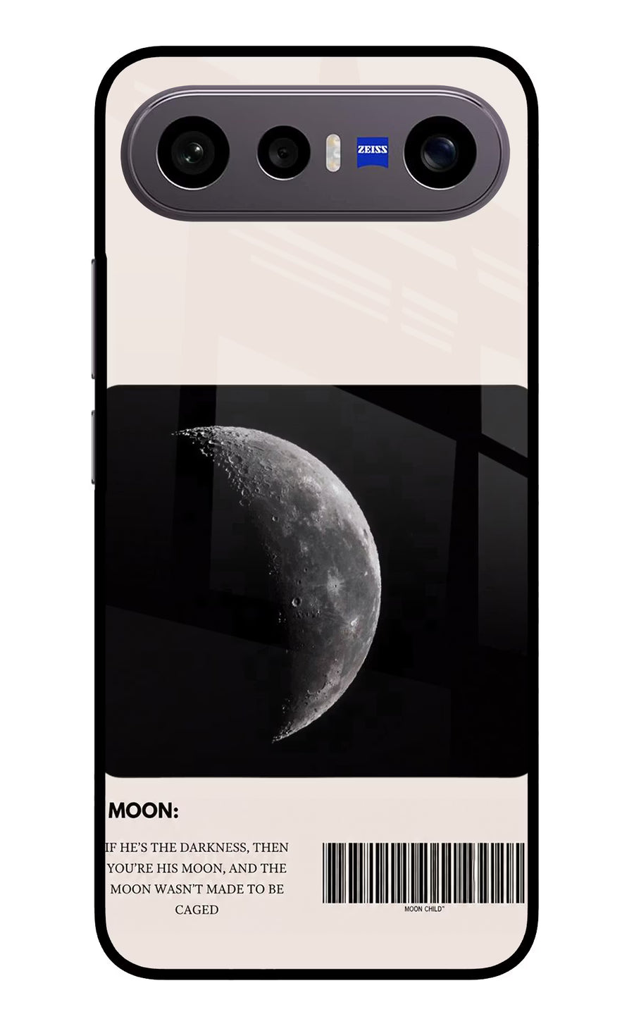 Moon Phase Vivo X300 FE 5G Back Cover, Metal case