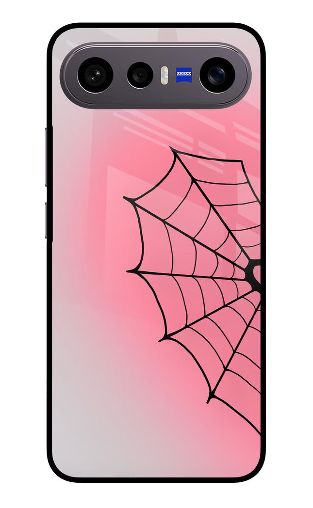 Pink Web Vivo X300 FE 5G Metal Case Back Cover by Casekaro
