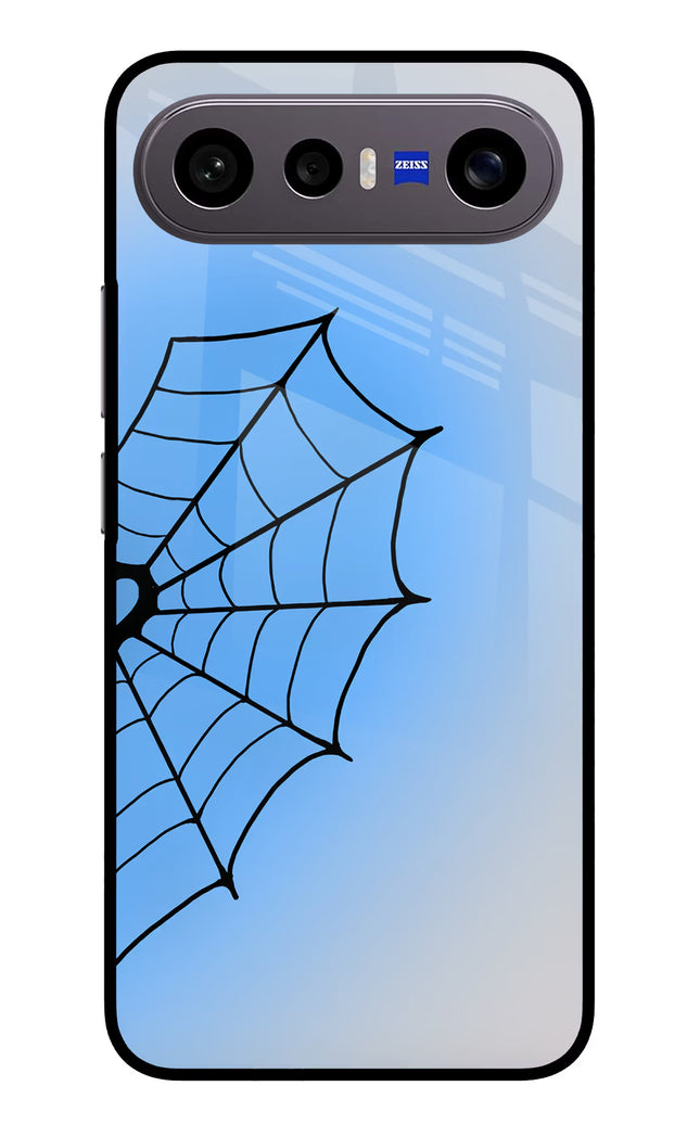 Blue Web Vivo X300 FE 5G Metal Case Back Cover by Casekaro