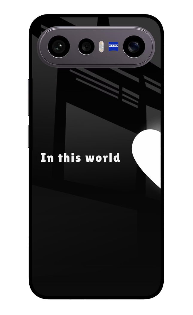 This World Vivo X300 FE 5G Metal Case Back Cover by Casekaro